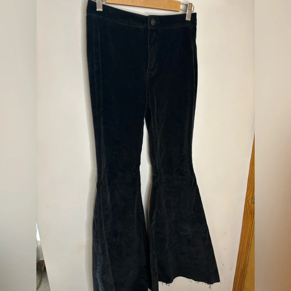 We The Free Black Corduroy Ultra Flare Pants - Picture 9 of 9